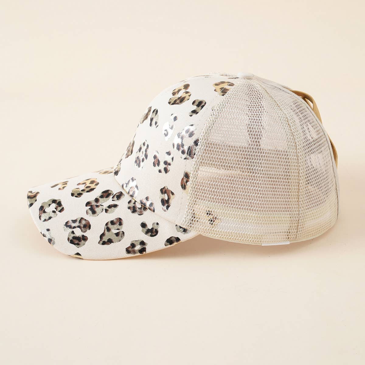 SUMMER LEOPARD PRINT BASEBALL CAP_CWAH1403