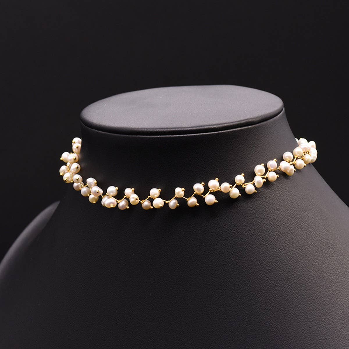 Womens All-Match High-End Pearl Necklace