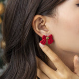 Versatile Deer Bow Simple Earrings