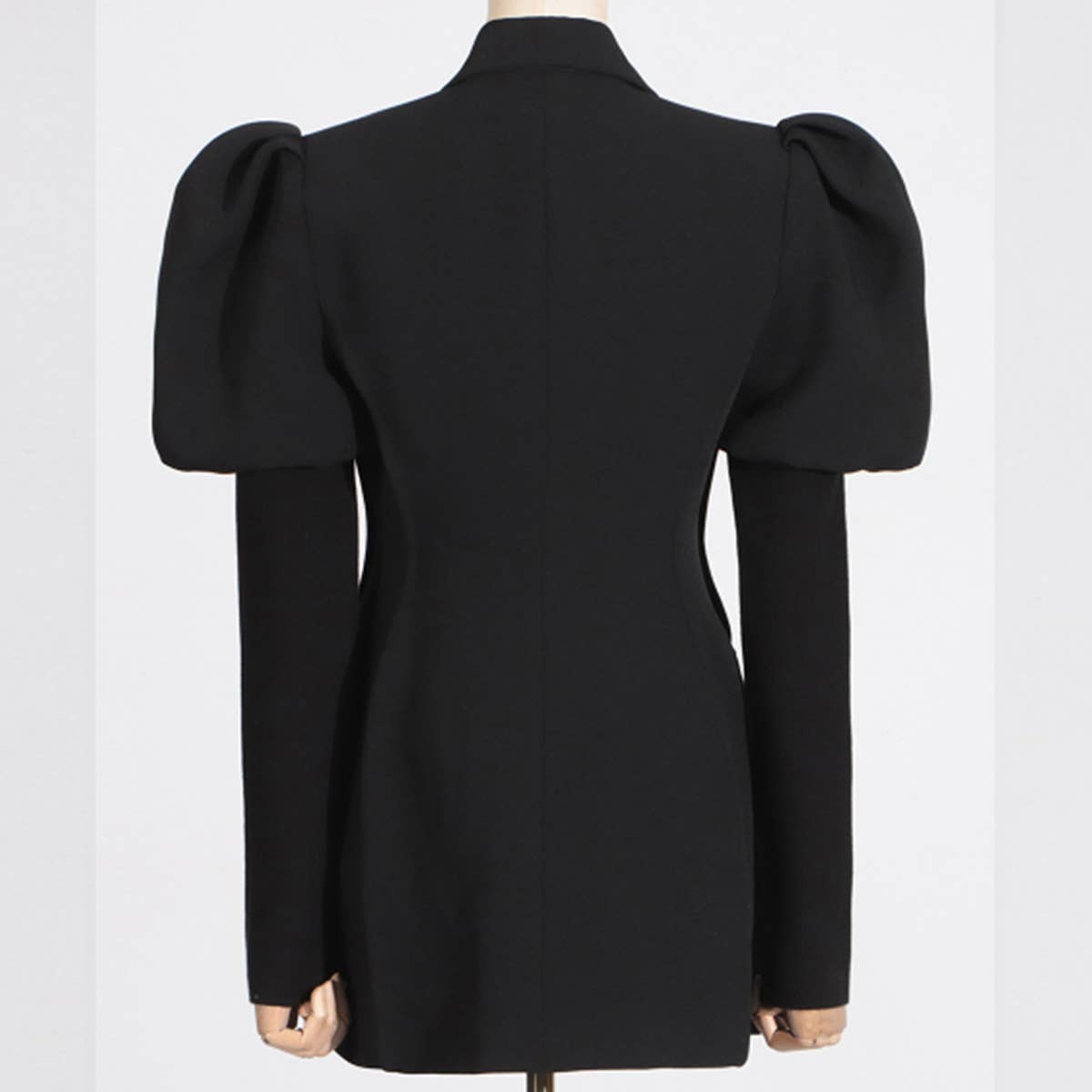 PUFF SLEEVE BLAZER SINGLE BUTTON SPRING STYLE_CWOCO1232