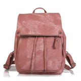 PU LEATHER BACKPACK CANDY COLOR FOR WOMEN HANDBAG_CWAB0741
