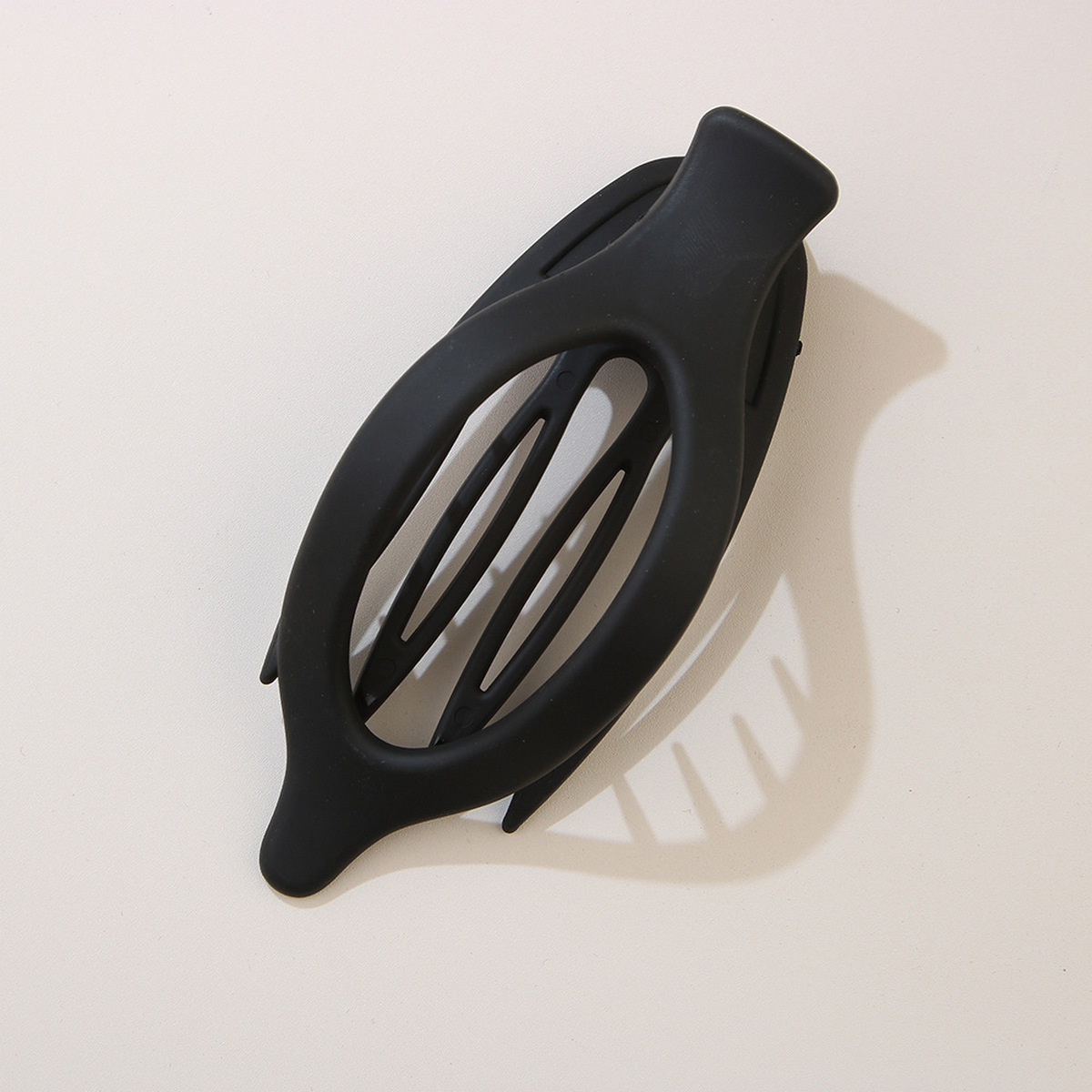 LEAF OVAL HAIR CLIP MINIMALIST CLAW BARRETTE_CWAHA6511