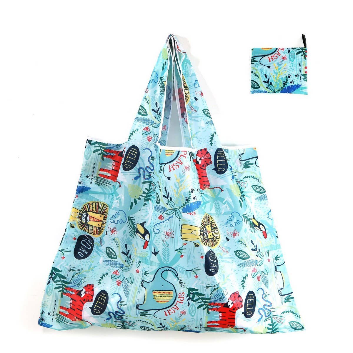 LARGE PORTABLE HAND HELD ECO FRIENDLY SHOPPING BAG_CWAB3466
