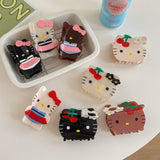 CUTE CARTOON CAT HAIR CLAW ACETATE HAIRPIN_CWAHA5707