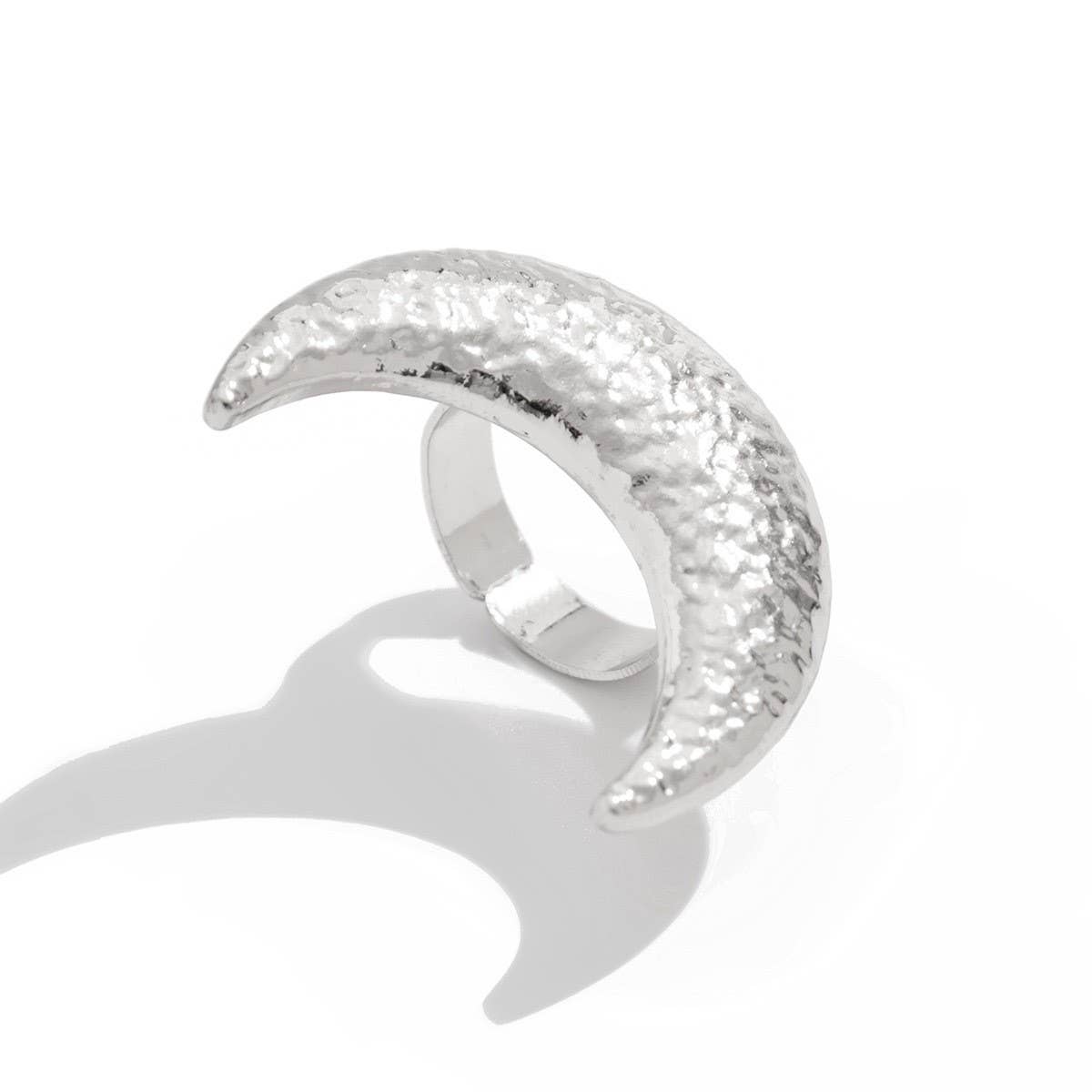 NEW WRINKLED THREE DIMENSIONAL LOVE ALLOY RING_CWMM3241
