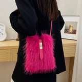 Winter Faux Fur Shoulder Crossbody Plush Bag_Cuab00740