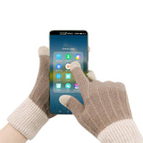 Winter Outdoor Warm Knitted Touch Screen Gloves_Cwag0392