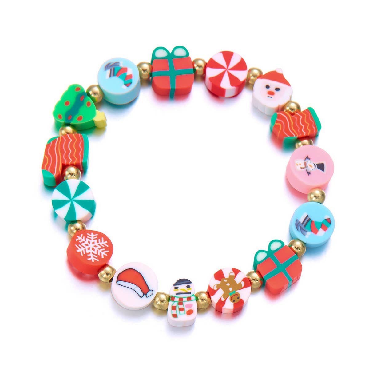 CHRISTMAS SOFT SANTA CLAUS BRACELET_CWAJE2390