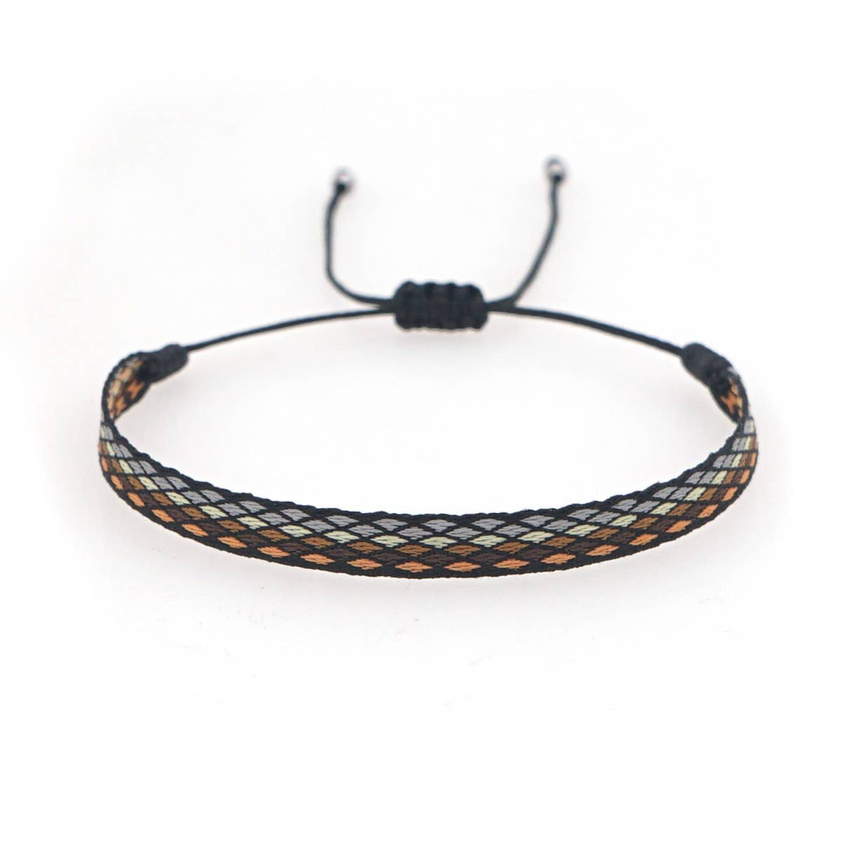 ETHNIC STYLE NYLON RIBBON RETRO HANDMADE BRACELET_CWMM3870