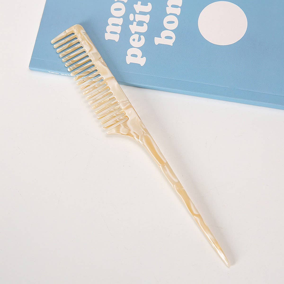 ACETATE LONG HANDLE COMB ELEGANT RETRO HAIR BRUSH_CWMM6430