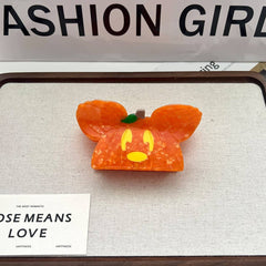 PUMPKIN WITCH HAT HAIR CLAW MEDIUM ACETATE CLIP_CWAHA5712