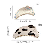 LARGE DOG SPOT HAIR CLAW CLIP CUTE STYLISH_CWAHA0387
