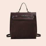 Vintage Casual Pu Leather Backpack For Womens_Cwab1789