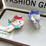 CUTE ANGEL ACETATE CLAW CLIP SWEET DOPAMINE STYLE_CWAHA5897