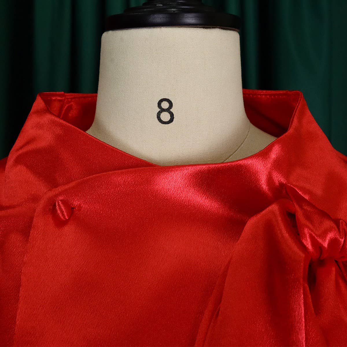 FASHIONABLE DRESS WITH PUFF SLEEVES AND WAIST_CWDSD6141