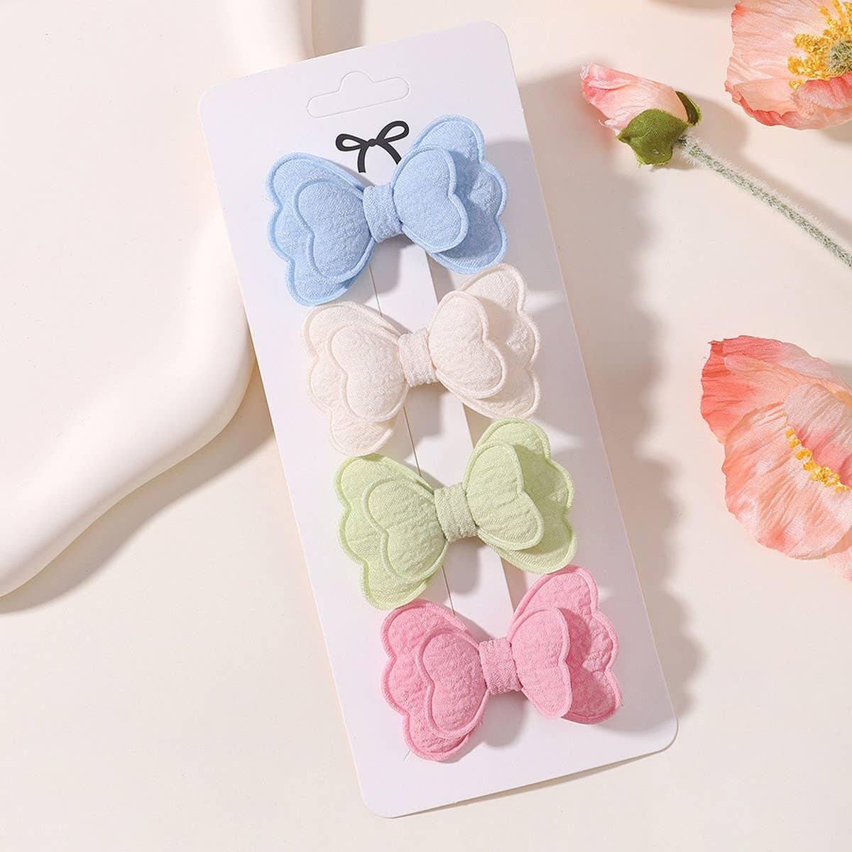 DOUBLE LAYER BUTTERFLY HAIR CLIP SET FOR KIDS_CWAHA6707