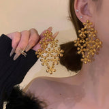 PERSONALIZED FLOWER NICHE CREATIVE EARRINGS_CWAJE2351