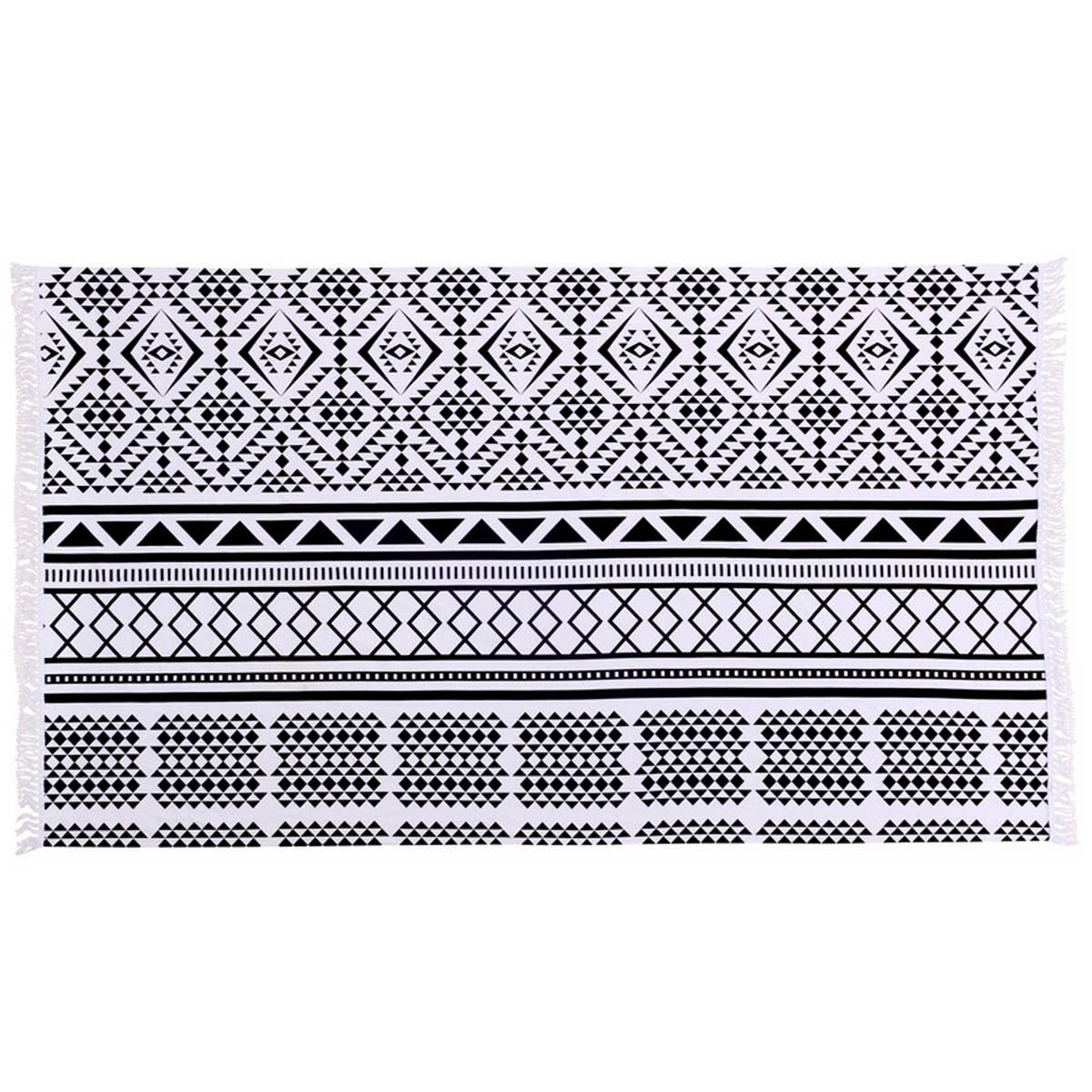 OVERSIZED BEACH TOWEL SOFT MICROFIBER PRINT_CWMM7603