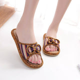SILENT INDOOR SLIPPERS WITH SOFT DOUBLE FABRIC_CWSHF0170