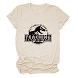 SUMMER CREW NECK TEE FUNNY TEACHING DESIGN_CWTTS1497