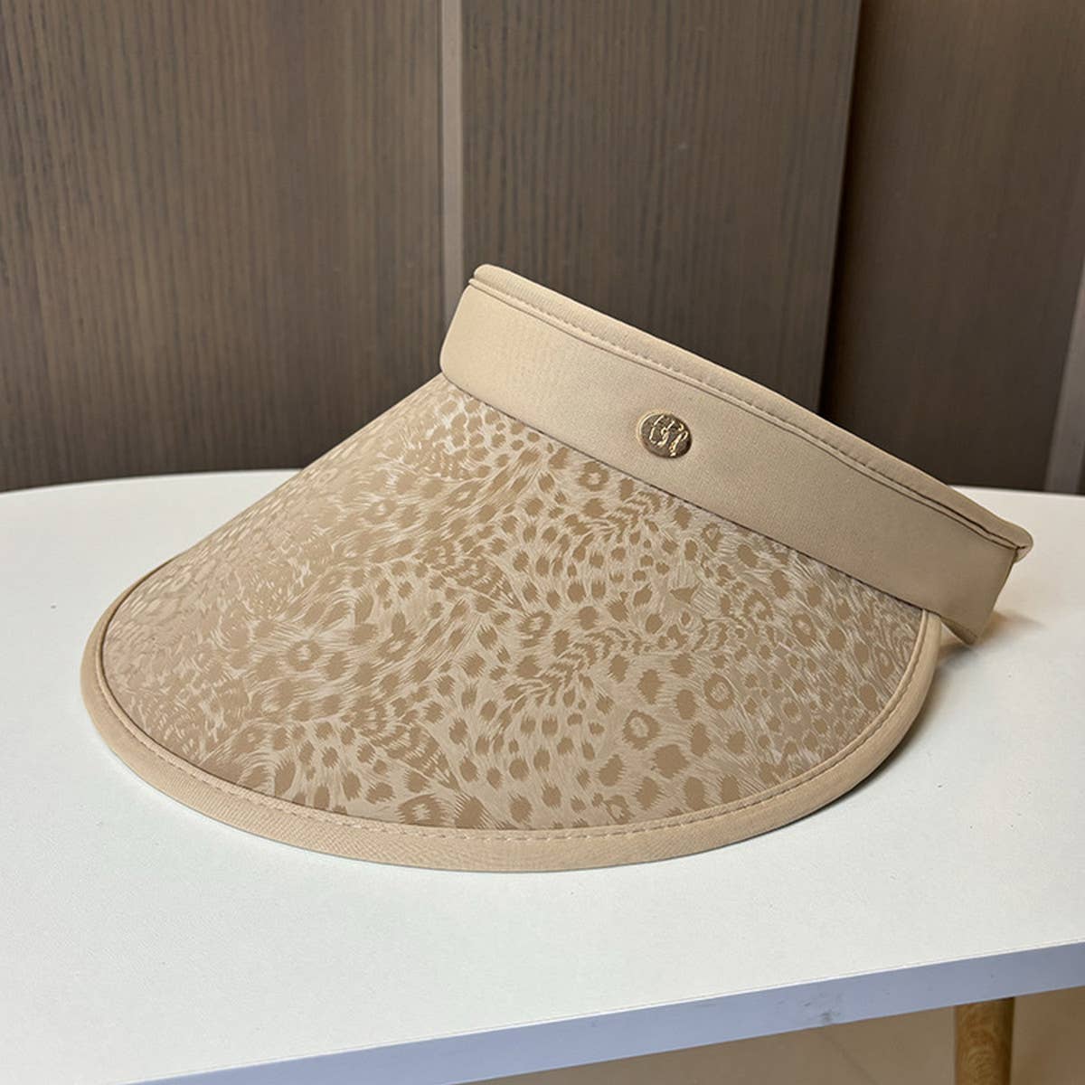 Women Visor Foldable Hollow Hat_Cwah1214