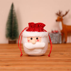 CHRISTMAS APPLE BAG SMALL GIFT TOTE BAG_CWMM1898