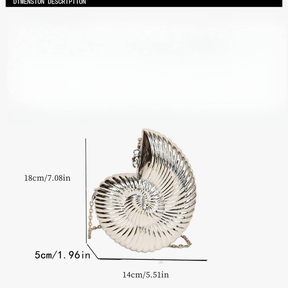 CONCH FASHION CLUTCH BAG SHOULDER BAG_CWAB3238