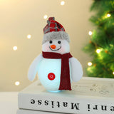 SANTA CLAUS DEER GLOWING DOLL DOLL ORNAMENT_CWMM2840