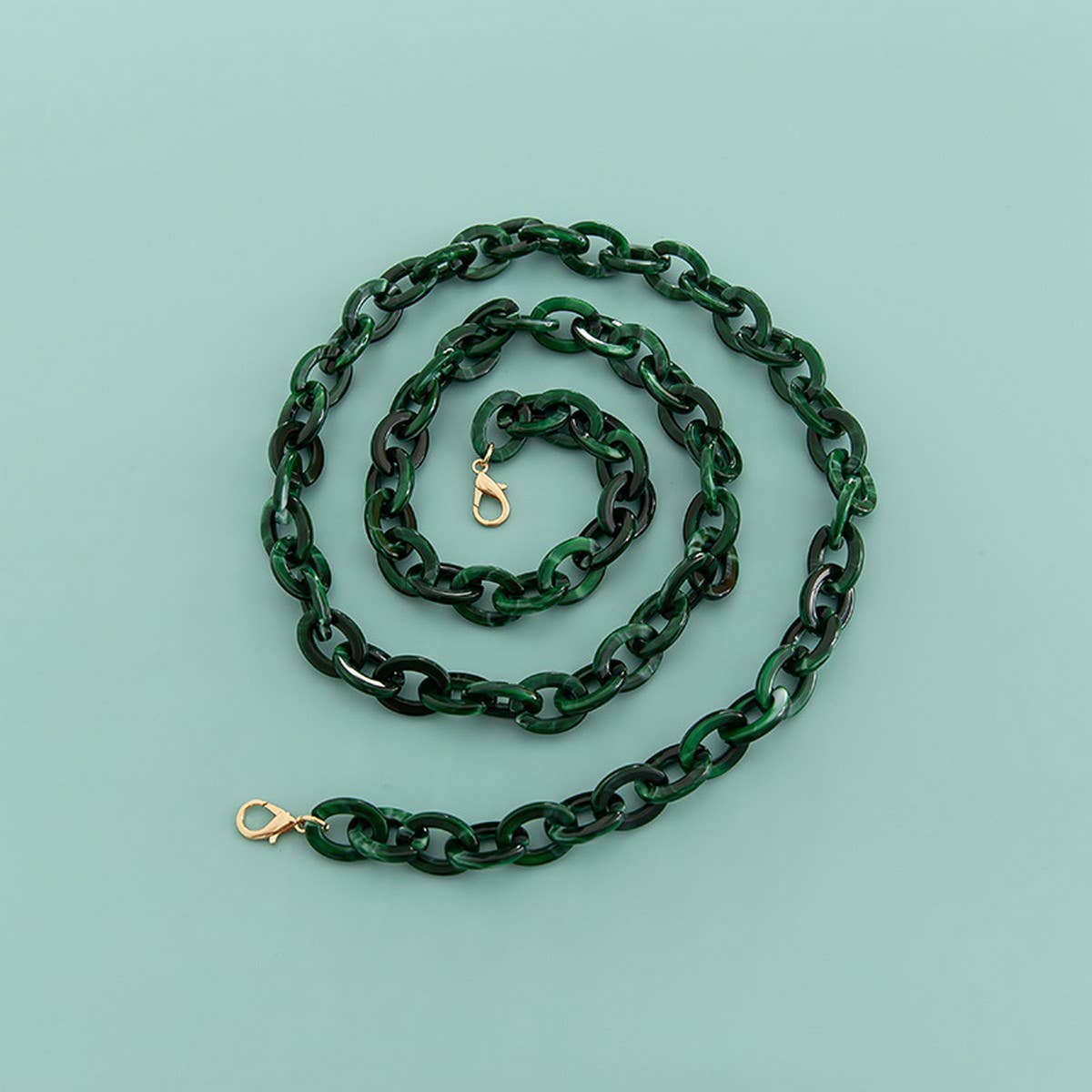 47 OVAL 0 67 0 98 ACRYLIC CHAIN BAG STRAP_CWMM5099