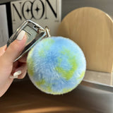 CUTE FUR BALL CAR KEYCHAIN BAG PENDANT GIFT_CWMM2511
