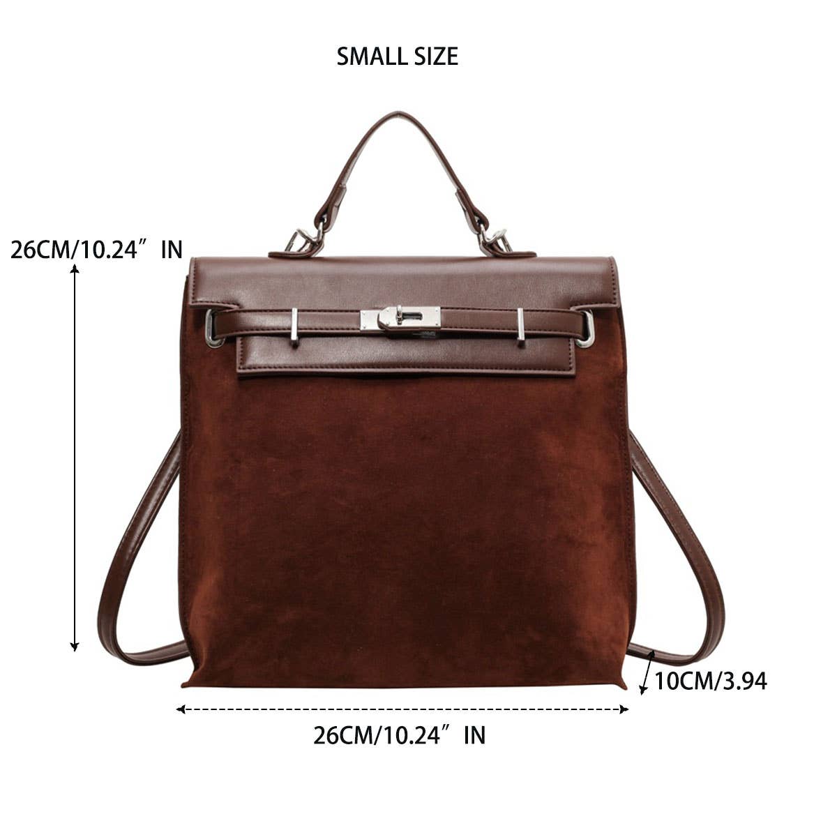 Vintage Casual Pu Leather Backpack For Womens_Cwab1789