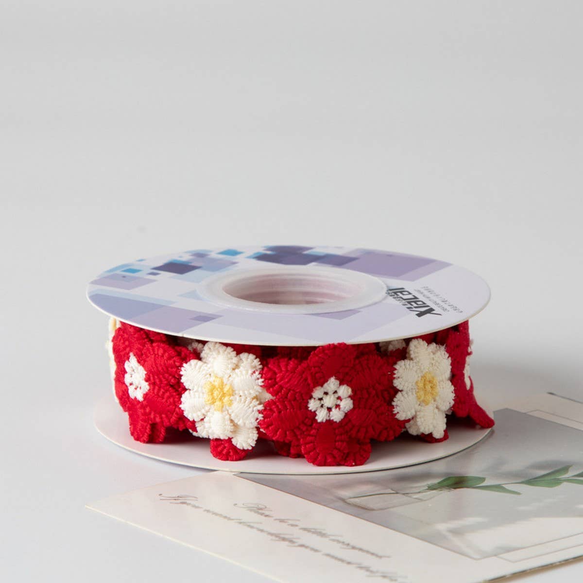 LACE EMBROIDERY FLOWER LACE DIY FABRIC RIBBON_CWMM5744