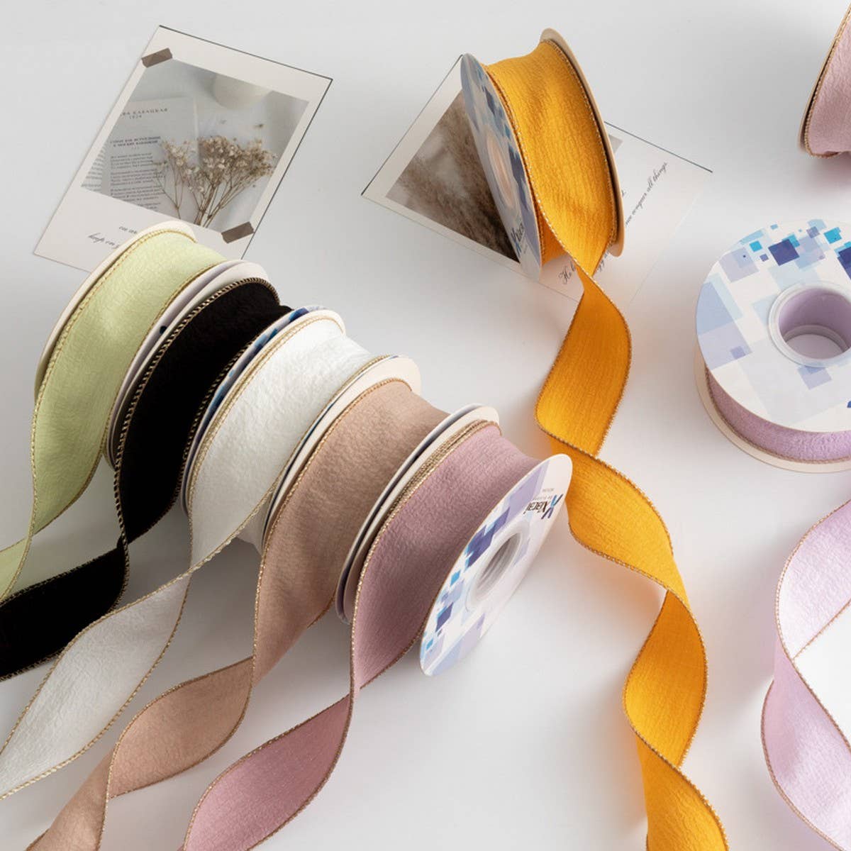 4CM FISHTAIL YARN RIBBON HEADDRESS DIY RIBBON_CWMM5774