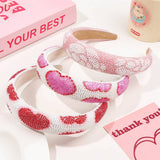 FULL DIAMOND RICE BEAD HEART HEADBAND_CWAHA2828