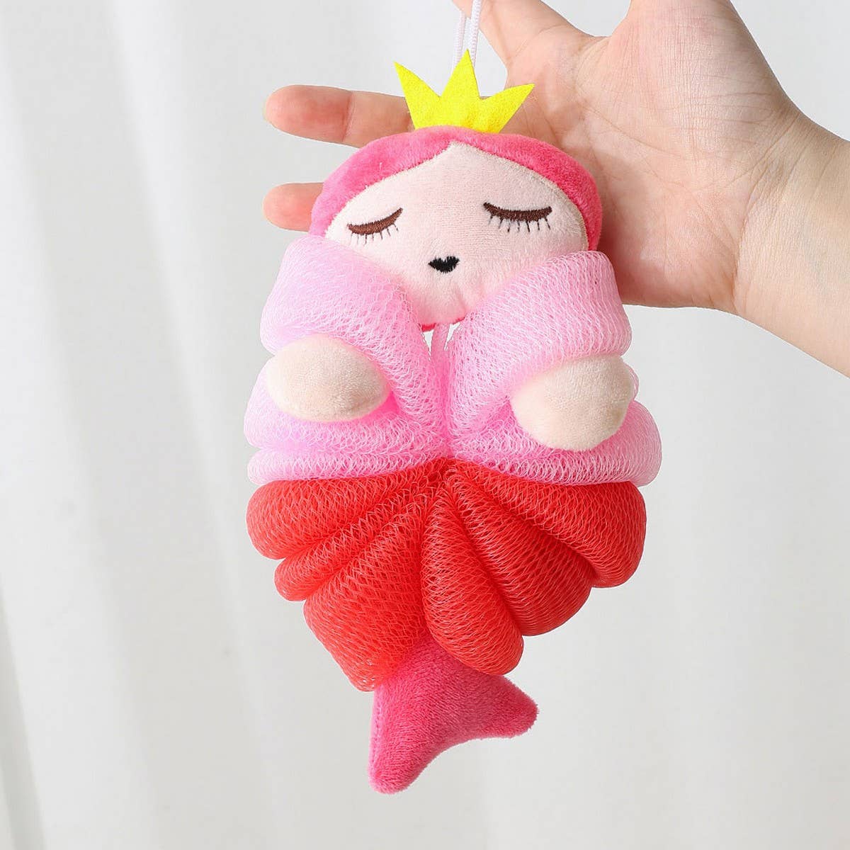 BATH POUF CUTE CARTOON MERMAID BATH BALL_CWMM3377