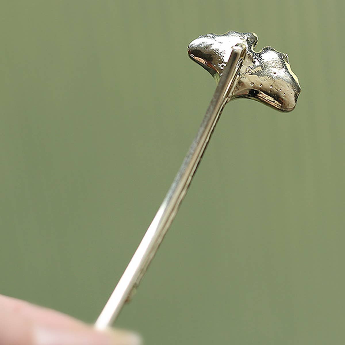 Vintage Pearl Leaf Hair Clip Elegant Side Pin_Cwaha1224