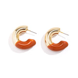 MINIMALIST AND PERSONALIZED MAILLARD RETRO EARRING_CWAJE1144