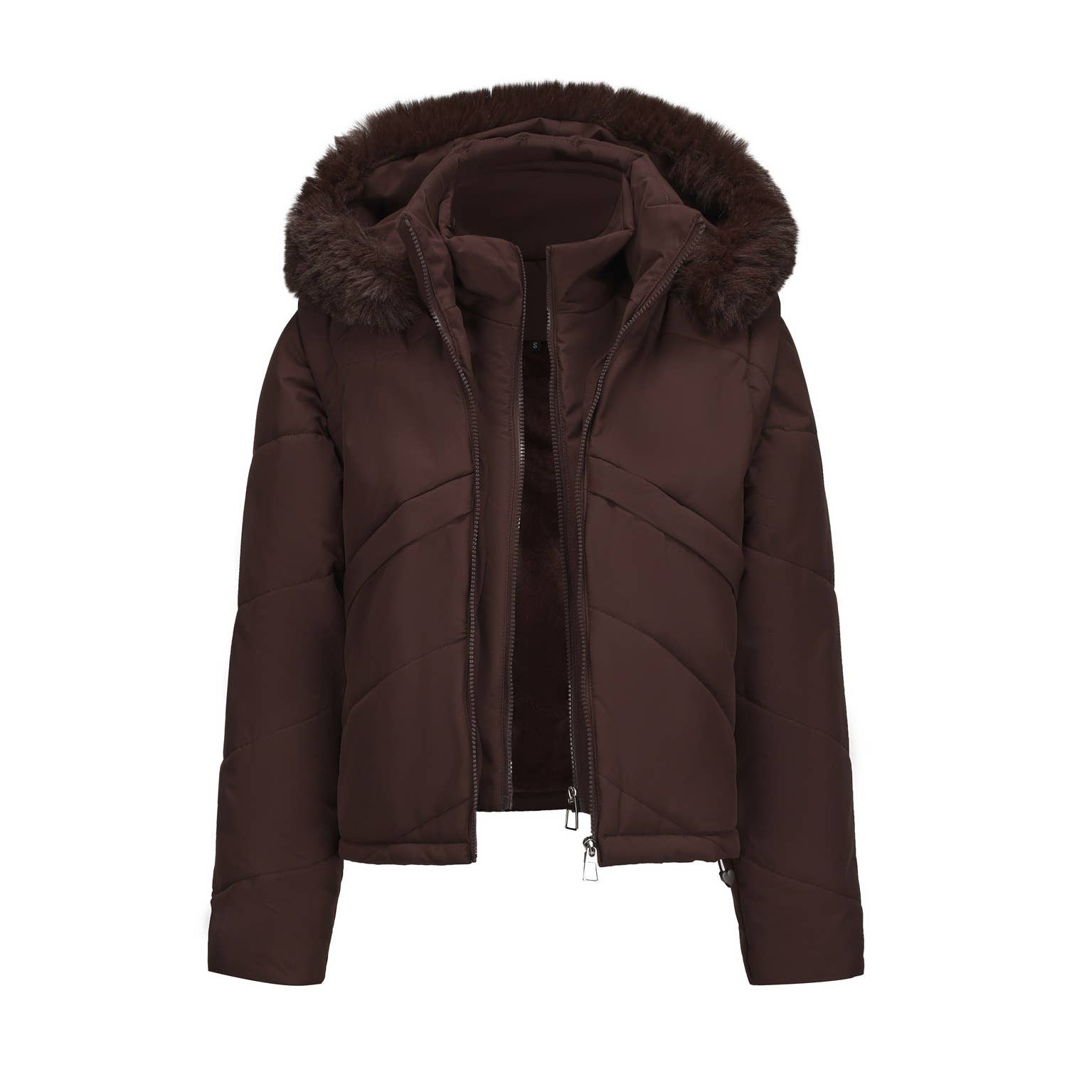 Two Detachable Cotton-Padded Jackets