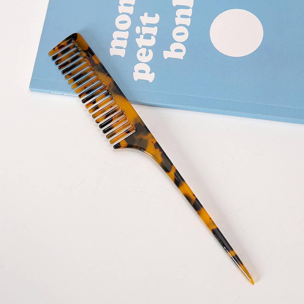 ACETATE LONG HANDLE COMB ELEGANT RETRO HAIR BRUSH_CWMM6430