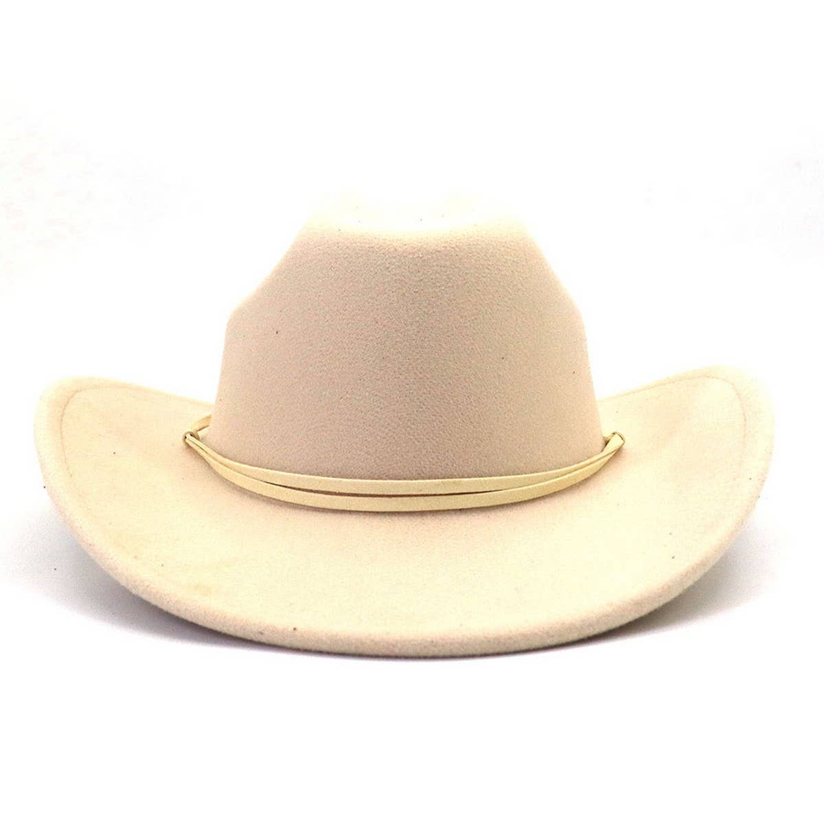 ETHNIC STYLE FELT WESTERN COWBOY HAT FOR COUPLES_CWAH2112