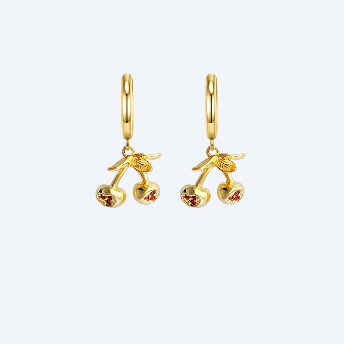 HIGH END FASHION FRUIT SERIES GOLD EARRINGS_CWAJE5051