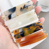 ACETATE SIDE BANG CLIP FRENCH MINIMALIST HAIR PIN_CWAHA2087