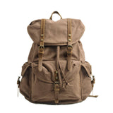 Vintage Canvas Large Capacity Backpack_Cwab5528