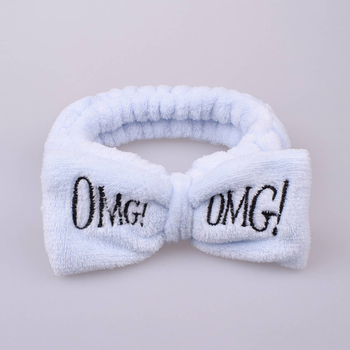 ALPHABET BOW FACE WASH HEADBAND_CWMM0726