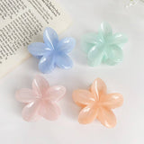 CANDY COLOR FLOWER HAIR CLAW SWEET GIRL STYLE_CWAHA1494