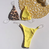 INVISIBLE STRAP LEOPARD PRINT SWIMSUIT_CWMW0327