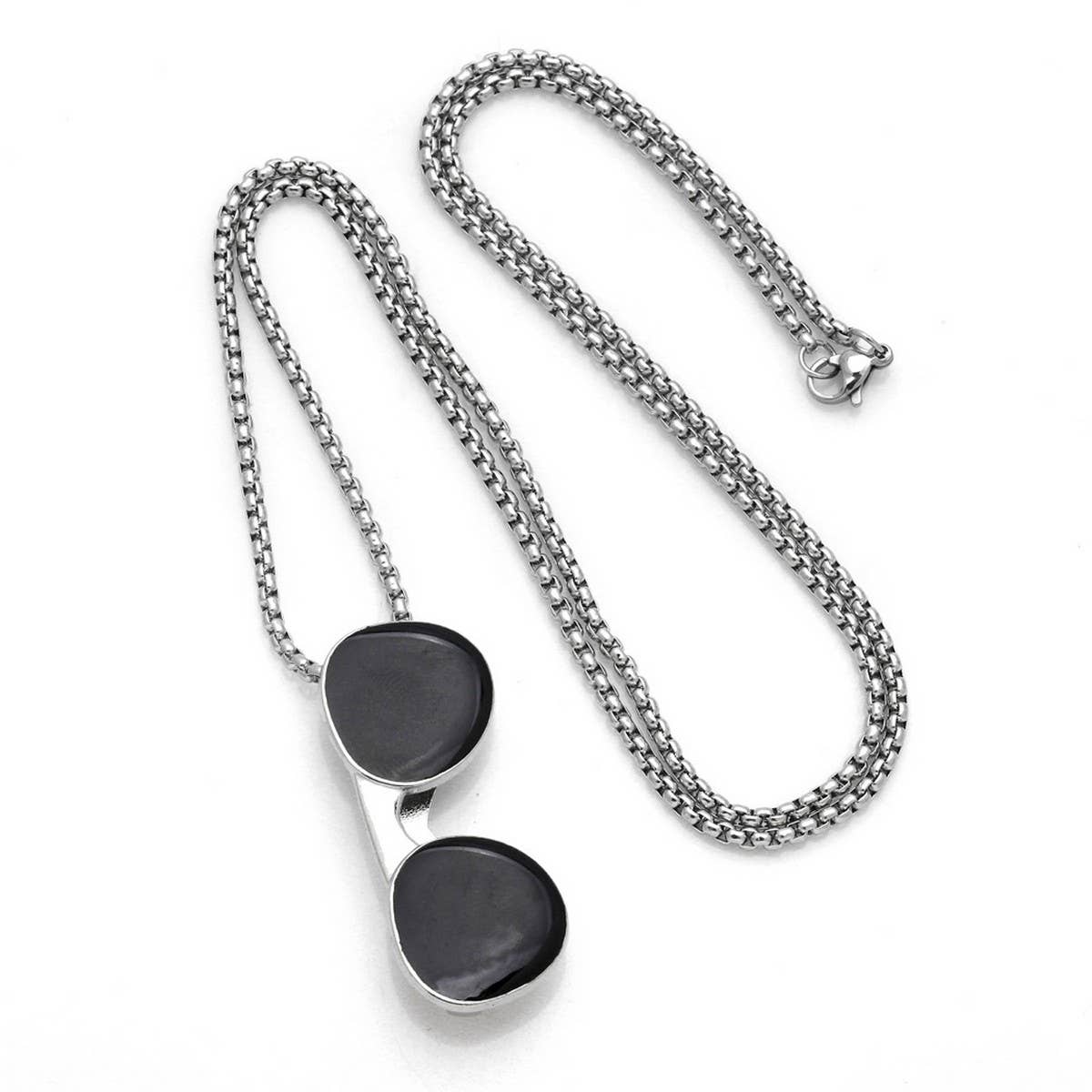 HIP HOP SUNGLASSES PENDANT NECKLACE_CWAJE0968