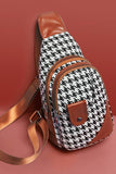 Casual Plaid One Shoulder Messenger Bag_Cuab0023