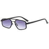 RETRO DOUBLE BRIDGE METAL SUNGLASSES UNISEX_CWASG1168