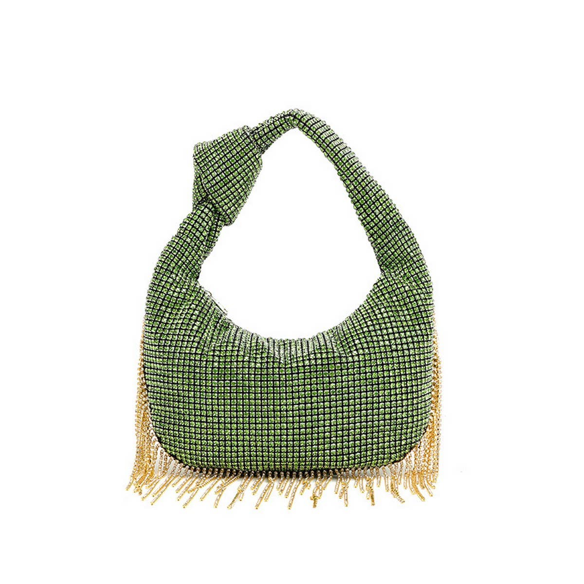 Fashionable Tassel High-End Rhinestone Evening Bag_Cwab3608